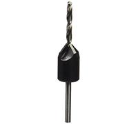 wolfcraft 2498000 1 Foret D'amorçage Ø 3,2-12 Mm - Fraise Angle 45° argent
