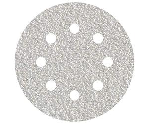 wolfcraft 25 Disques Abrasifs Auto-agrippants de 125 mm, Grain 120 | Papier de ponçage perforé pour ponceuse excentrique, idéal pour métaux et surfaces laquées. Réf. 1153100