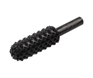 wolfcraft 2531000 (L) escofina para madera, cilíndrica, punta redonda, vástago 6,35 mm PACK 1,argent