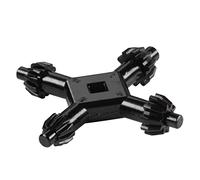 wolfcraft 2635000 Clés de mandrin universelles - Outil accessoire adapté pour mandrins à clé