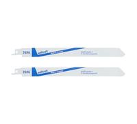 wolfcraft 2696000 Lot de 2 Lames de scie sabre BIM longueur dentée 210 mm pas de dents 1,4 mm