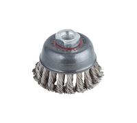 wolfcraft 2700000 Brosse métal soucoupe torsion pour Meuleuse