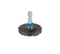 wolfcraft 2709000 Brosse métal circulaire torsadé T6 Diamètre 38 x 6