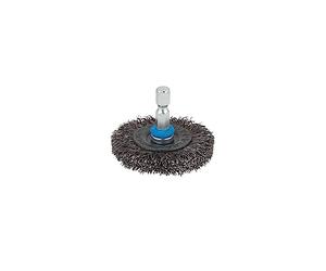 wolfcraft 2710000 Brosse métal circulaire torsadé T6 Diamètre 50 x 12