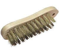 wolfcraft 2721000 brosse violon 5 rangs fil acier laiton