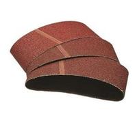 Wolfcraft Bandes abrasives 1912000 – Grain 80 – 75 x 510 mm – Lot de 3