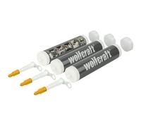 Wolfcraft – Cartouches vides pour enduit prémélangé 4044000 – 310 ml – lot de 3