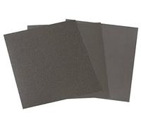wolfcraft 3119000 Feuilles Abrasives - Papier Abrasif - Grains 280, 400, 600 et 1000-16 pièces