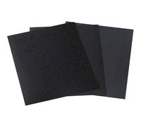 Wolfcraft Papier abrasif 3119000 – Grain 280/400/600/1000 – 280 x 230 mm – 1 pièce
