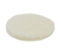 wolfcraft 3163000 Bonnet de polissage auto-agrippant en Peau de Mouton Ø 180 mm