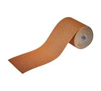 Wolfcraft Rouleau de papier abrasif 3171000 – Grain 60 – 5 m x 93 mm – Argent
