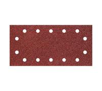 wolfcraft 3185000 Patins auto-agrippant Grain 120 11 x 230 mm perforés Lot de 5