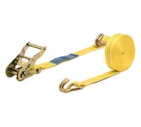 wolfcraft 3274000 Sangle cliquet 2 crochets 5 m Force de serrage 1000 kg Argent