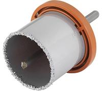 wolfcraft 3470000 Trépan concrétion avec axe Diamètre 73 mm CT P55