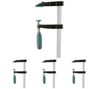 wolfcraft 3610000 - Serre-Joint à Vis SZ 80-150 mm - Saillie 80mm - Ouverture 150mm - Force de Serrage 240 kg (Lot de 4)