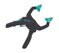 wolfcraft 3615000 - Pince de Serrage à Cliquet FZR40 - Ouverture 40 mm - Force de Serrage max. 20 kg (Lot de 6)