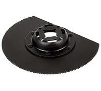 wolfcraft 3999000 1 Lame de Scie Segmentée "Pro", Bim, Ø de Coupe 85 mm, Profondeur de Coupe 19 mm + 1 Bague D'adaptation Pour Bosch Pms 250 Ces Argent