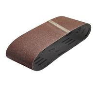 wolfcraft 3x Bandes Abrasives 100x690 mm, Grain 80 pour Ponceuse à Bande