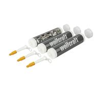 Wolfcraft – Cartouches vides pour enduit prémélangé 4044000 – 310 ml – lot de 3