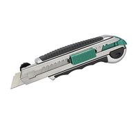 wolfcraft 4136000 - Cutter Métal Lame Sécable Pro "2k" avec Chargeur de Lames - Largeur de Lame 18 mm + 8 Lames de Rechange