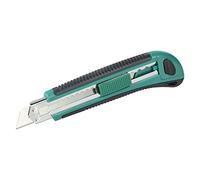 wolfcraft 4138000 - Cutter Lame Sécable avec Chargeur de Lames - Largeur de Lame 18 mm - Inclus 3 Lames de Rechange