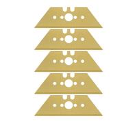 wolfcraft 4173000 5 Lames Trapèze Droite Pro Longueur 61 X Épaisseur 065 Mm en Boîte argent