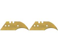 wolfcraft 4174000 1 Boîte de 5 Lames Crochues Tin Largeur 58 mm Épaisseur 065 mm Argent (Lot de 2)