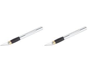 wolfcraft 4195000 - Scalpel Couteau pour Travaux de Précision (Lot de 2)