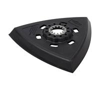 wolfcraft 4247000 - Plaque abrasive Adhésive "Expert", Triangulaire, pour Feuilles abrasives Adhésives de 95 mm
