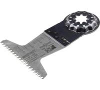 wolfcraft Lame de scie plongeante « Expert » BiM, empreinte STARLOCK, bois 65mm I 4258000 I Pour les travaux de découpe, les coupes plongeantes et longitudinales