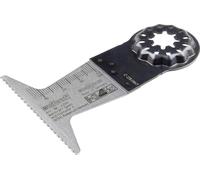 wolfcraft Lame de scie plongeante « Expert » BiM, empreinte STARLOCK, bois, métaux non ferreux, plaques de plâtre 65mm I 4260000 I Pour les travaux de découpe, les coupes plongeantes et longitudinales