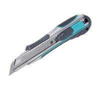 wolfcraft 4284000 - Cutter Lame Trapèze Sécurité Pro Duo - Lame Sécable de 18 mm Incluse