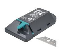 wolfcraft 4314000-100 "Profi" Lames Trapèzes en distributeur - Longueur 52 mm - Épaisseur 0,65 mm