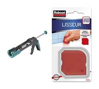 wolfcraft 4352000 Pistolet à Cartouche Mécanique MG 200 ERGO | Cartouches de 310 ml | Pression de 130 kg | Stop Goutte Automatique & Rubson