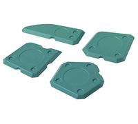 wolfcraft 4369000 - Kit de Lisseurs de Joints SP 100-4 pièces