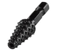 wolfcraft 4378000 Râpe WS à Bois conique queue 6 pans ø 6-12 x 22 mm Noir