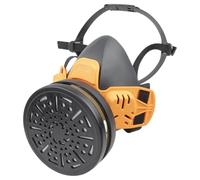 wolfcraft 4950000 - Demi-masque de protection respiratoire avec filtre amovible A1