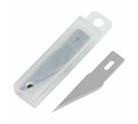 wolfcraft 5 lames de rechange pour couteau à ressort