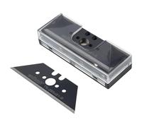 wolfcraft 5 Lames Trapèze Pro Sharp, 0,65 x 61 mm, Noires et Tranchantes