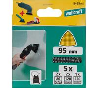 Wolfcraft 5 x grilles auto-cisaillantes 8469000