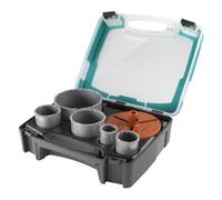 Set trépans maçonnerie Wolfcraft 5424000 7 pièces 1 set