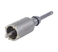 Wolfcraft Trépan béton SDS PLUS 5480000 Diamètre 40 mm Filetage M16 Foret centreur 8 mm