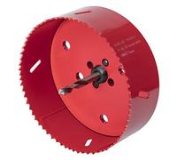 wolfcraft 5497000 - Scie cloche BIM - Diamètre 121 mm - Queue 6 pans 9,50 mm - Profondeur de coupe 40 mm