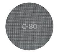 wolfcraft 5614000 Patins Auto-agrippants en Toile Abrasive à Maillesø 180 mm Set de 5 Pièces gris