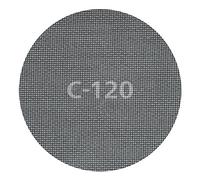 wolfcraft 5615000 Patins Auto-agrippants en Toile Abrasive à Mailles ø 180 mm Set de 5 Pièces Gris