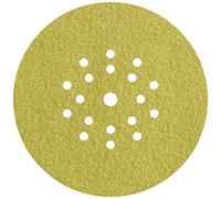 wolfcraft 5635000 Disques Abrasifs Auto-agrippants, Or, ø 225 mm, Set de 5 Pièces