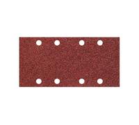 Wolfcraft Papier abrasif pour ponceuse vibrante 5801000 auto-agrippant perforé grain 180 185x93mm 10