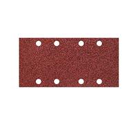 wolfcraft 5803000 Patins Abrasifs Auto-agrippants 93 x 185 mm Set de 10 Pièces marron