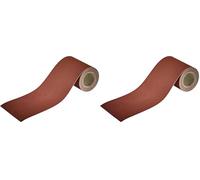 wolfcraft 5813000 Rouleau papier auto-agrippant Grain 180 4 m x 93 mm argent (Lot de 2)