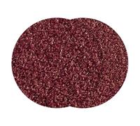 wolfcraft 5866000 Lot de 5 Disques abrasifs non-perforés auto-agrippants en Corindon ø 125 mm grain 40/60